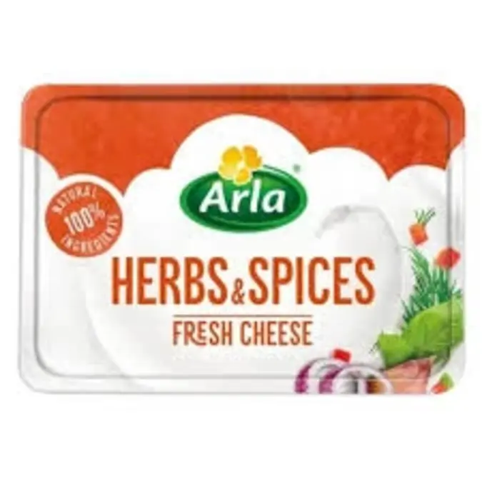 Arla Herbs & Spices Cream Cheese 200G